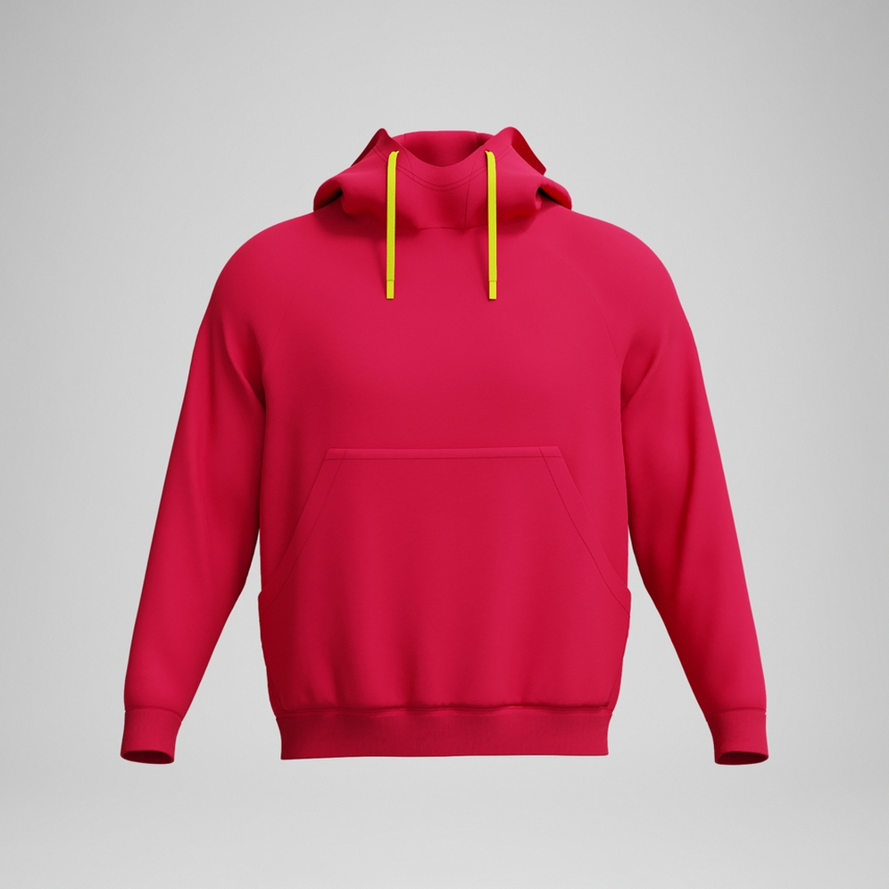 Übergroßer Basic Hoodie